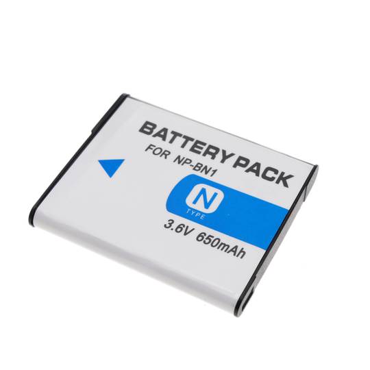 Batería compatible con Sony NP-BN1 para DSC-W330 W320 W310 W380
