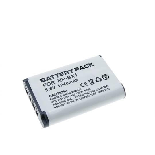 Batería compatible con Sony NP-BX1 Cybershot