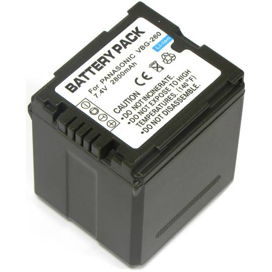 Akku kompatibel mit Panasonic VW-VBG260T