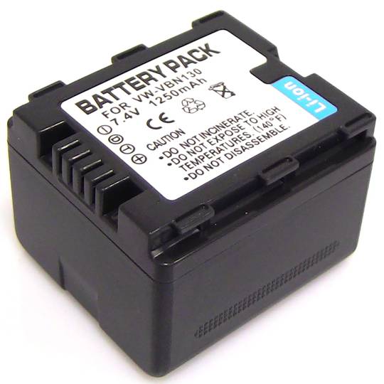 Bateria compatível com Panasonic VW-VBN130