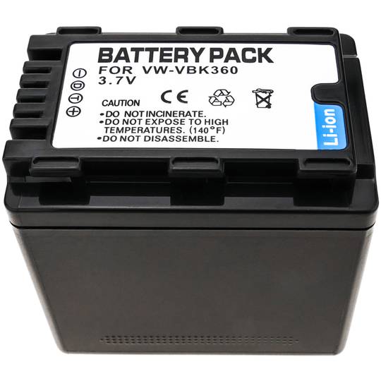 Batteria compatibile con Panasonic VW-VBK360