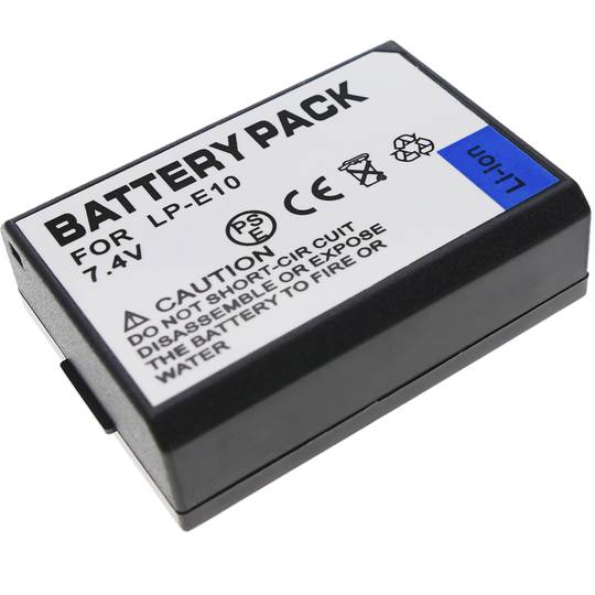 Batterie compatible avec Canon LP-E10