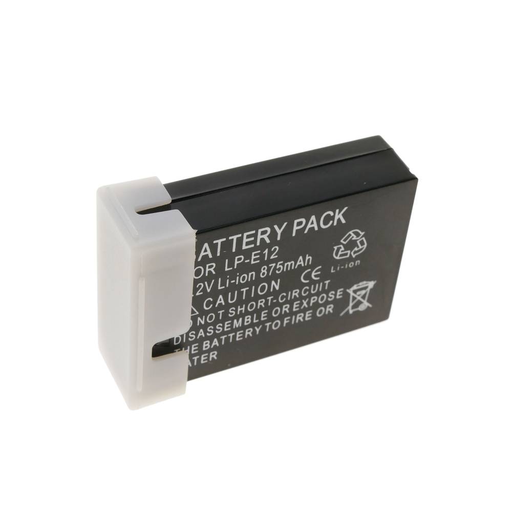 Batterie compatible avec Canon LP-E12