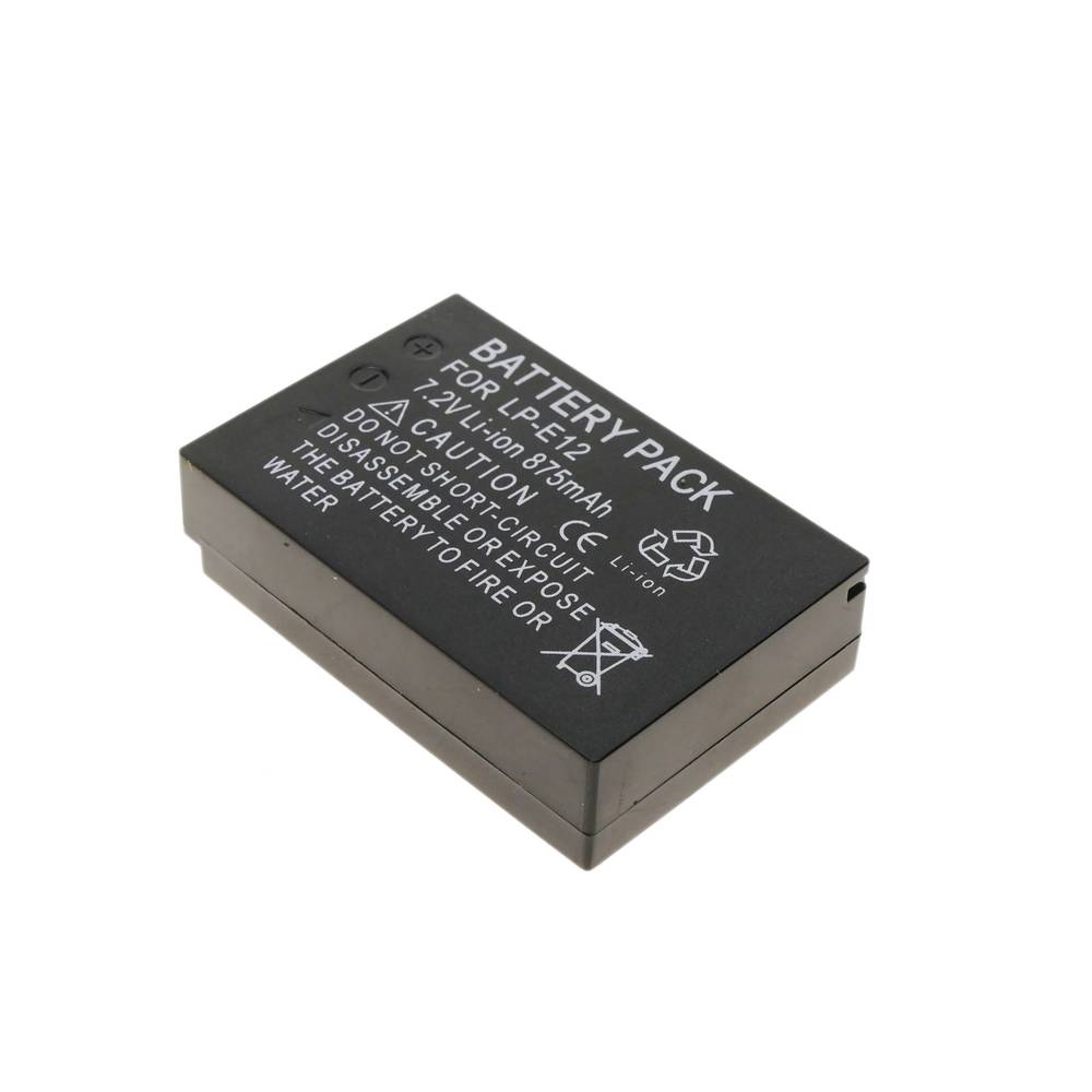 Batterie compatible avec Canon LP-E12