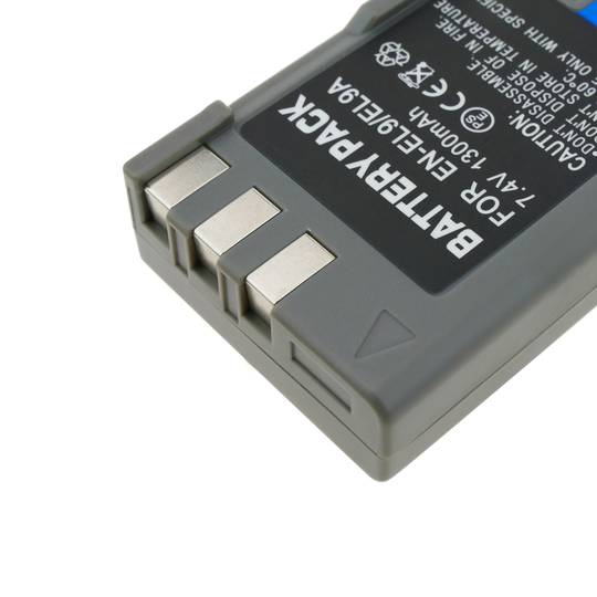 Bateria compatible amb Nikon EN-EL 9 D40, D40X, D60, D5000, A-EL 9 D40 D60 D3000 D5000.