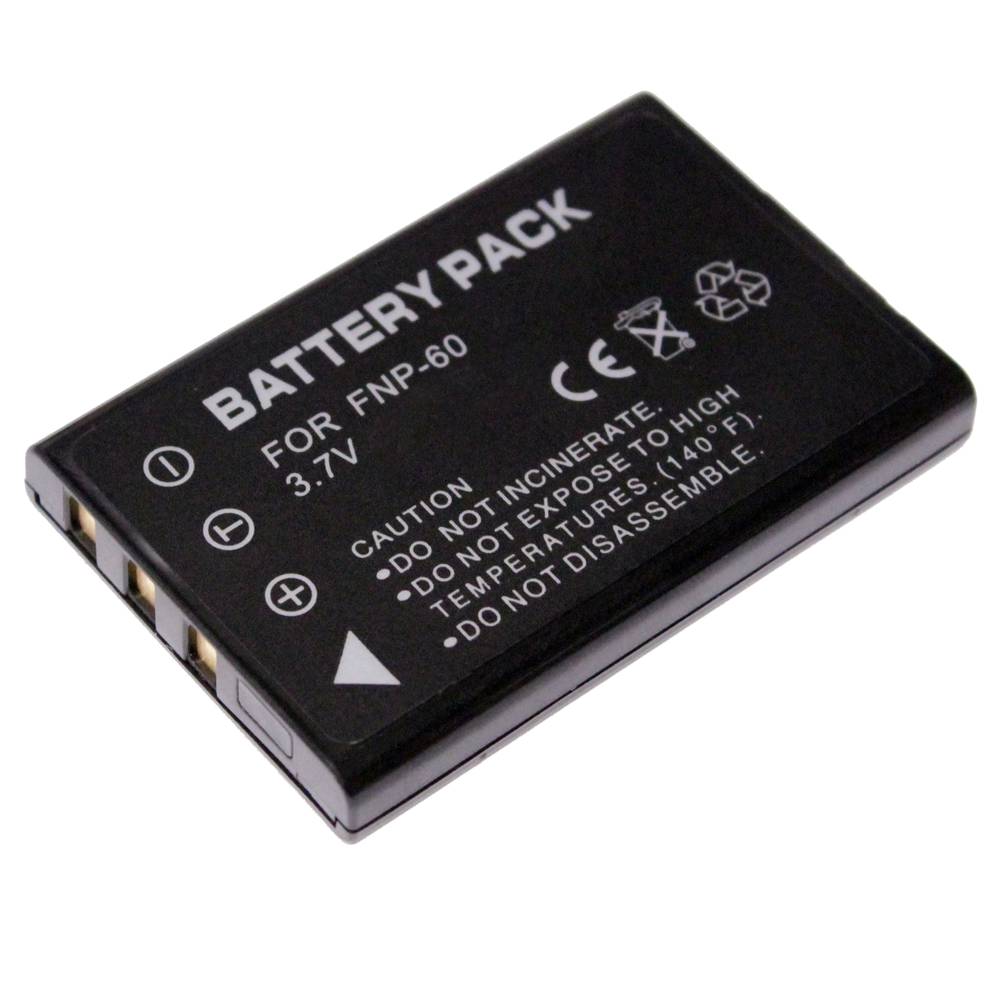 Battery compatible with FujiFilm NP-60