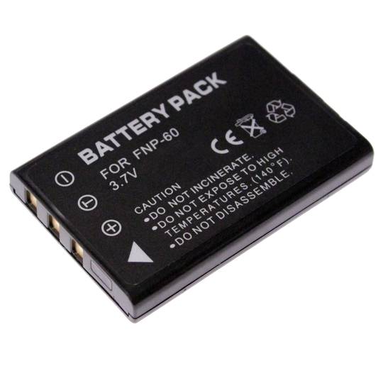 Battery compatible with FujiFilm NP-60