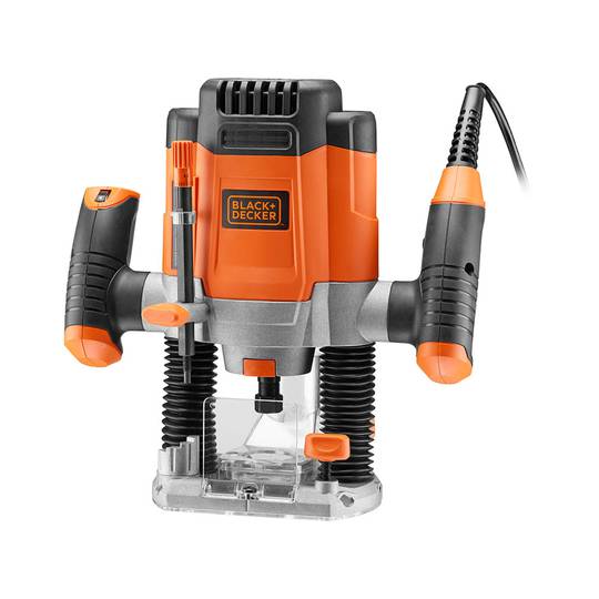 Fraiseuse électronique Black & Decker KW1200EKA-QS avec une puissance de 1200W