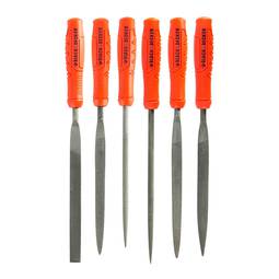 Juego de 6 mini limas de metal y madera de Black & Decker BDHT0-22270