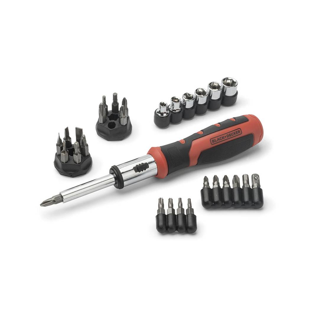 Black & Decker BDHT0-62130 29-teiliges Multi-Bit-Ratschenset
