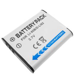 Batterie compatible avec Olympus LI-50B Pentax D-LI92 CNP150