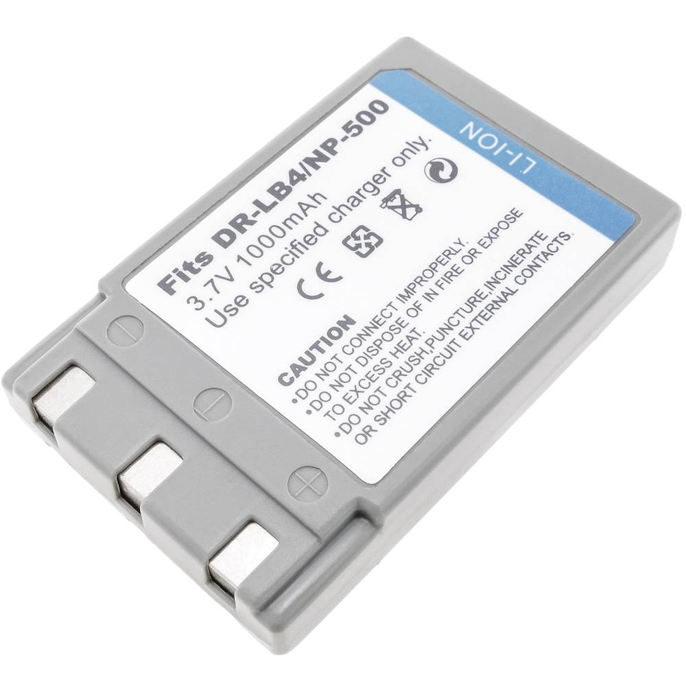Compatible with Minolta Konika Olympus NP-500 NP-600 DR-LB4 battery