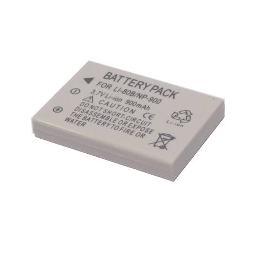 Battery compatible with Minolta Konika Olympus NP-900 LI-80B