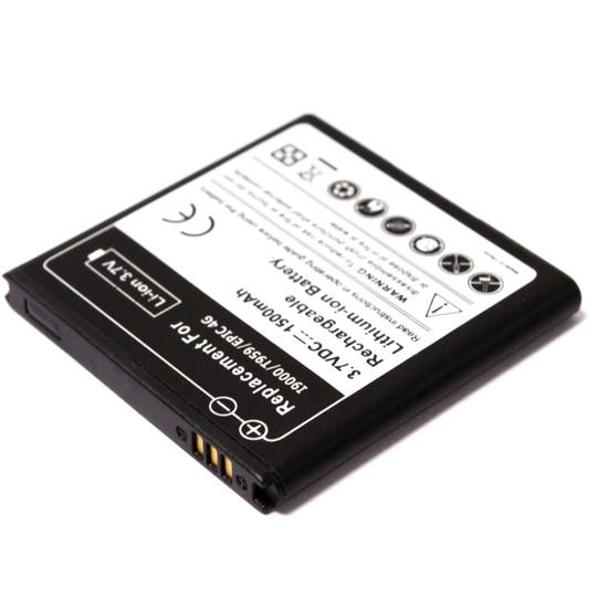 Batería compatible con Samsung Galaxy S Galaxy SL i9000 i897 S9003