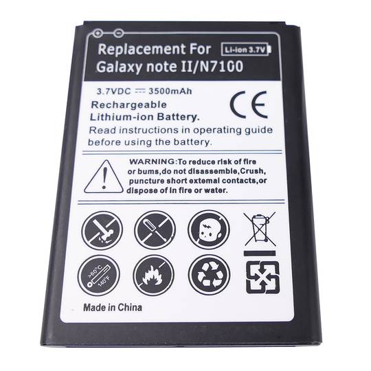 Akku kompatibel mit Samsung Galaxy Note 2 II N7100 EB595675LU