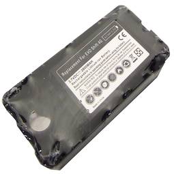 Batterie compatible avec le HTC EVO Shift 4G prolongée avec couvercle