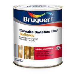 Dux synthetic enamel with satin finish for wood and metal 0.75L Bruguer 5159378