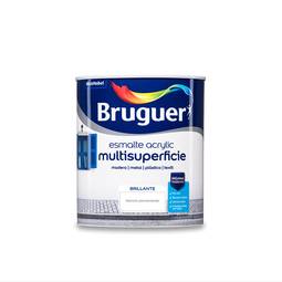 Multi-surface acrylic enamel with permanent white finish 0.75L Bruguer 5057422