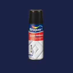 Multi-use enamel spray format with glossy cobalt blue finish 0.4L Bruguer 5197982