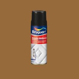 Esmalte multiuso formato spray con acabado brillante gamuza 0,4L Bruguer 5197980