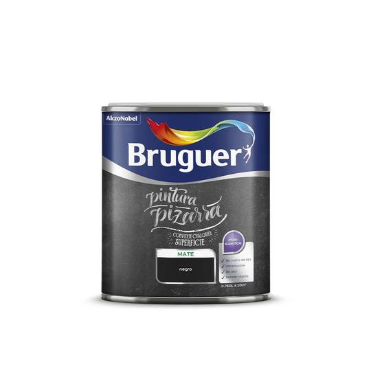 Émail pour tableaux noirs avec finition noire mate 0,75L Bruguer 5236734