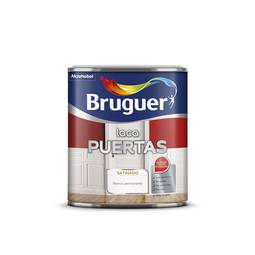 Laca para portas com acabamento acetinado branco permanente 0,75L Bruguer 5297934