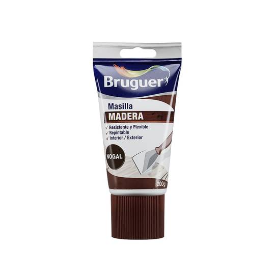 Stucco resistente e flessibile per legno di noce marrone 200 g Bruguer 5196387