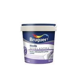 Leveling putty that smoothes small white cracks 500g Bruguer 5196382