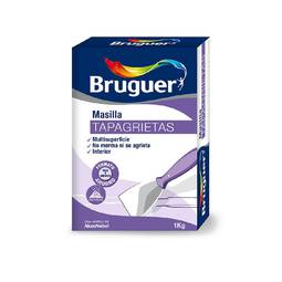 White multi-surface crack filler powder 1 kg Bruguer 5196384