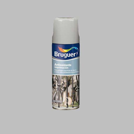 Antioxidant primer paint in gray spray format 0.4L Bruguer 5198005