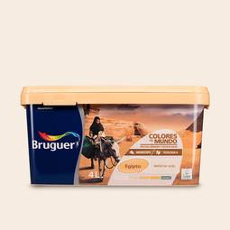 Farba do ścian i sufitów z wykończeniem matowym w odcieniu ochry 4L Bruguer 5246655