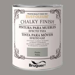 Chalk paint for furniture Rust-Oleum Chalky Finish with matt finish stone color 0.750L Bruguer 5397555
