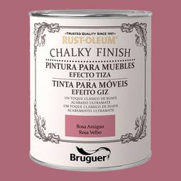 Krijtverf voor meubels Rust-Oleum Chalky Finish met matte finish antiek roze 0.750L Bruguer 5397541
