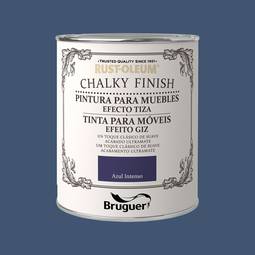 Krijtverf voor meubels Rust-Oleum Chalky Finish met matte finish intens blauwe kleur 0.750L Bruguer 5397551