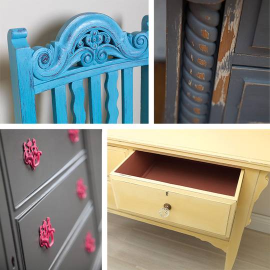 Chalk paint for furniture Rust-Oleum Chalky Finish with matte mustard finish 0.750L Bruguer 5397515