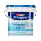Pintura plàstica per a parets i sostres amb acabat mat color blanc glacera 4L Bruguer 5208049