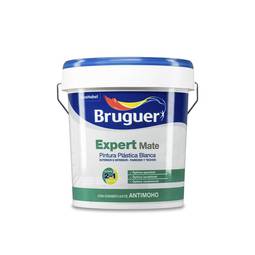 Pintura plàstica per a parets i sostres Expert amb acabat mat color blanc 0,75L Bruguer 5222118