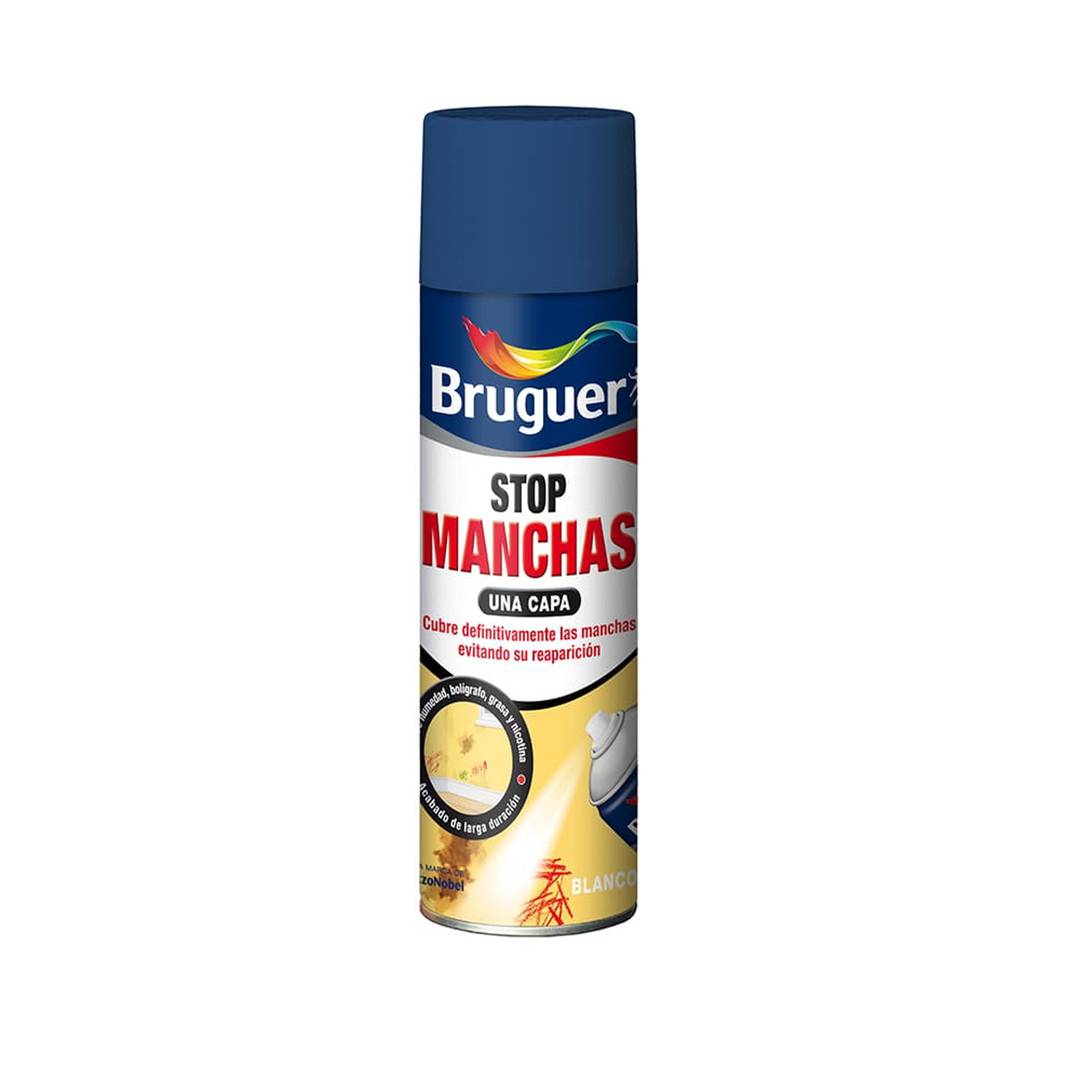 Pintura cobreix taques format esprai amb acabat mat color blanc 0,50L Bruguer 5196400