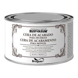 Cera de acabamento para móveis Rust-Oleum Chalky Finish com acabamento em giz branco 0,4L Bruguer 5397503