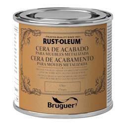 Cera de acabamento para móveis Rust-Oleum Chalky Finish com acabamento em giz dourado 0,125L Bruguer 5397505