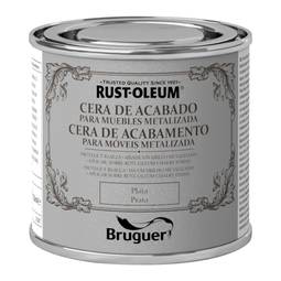 Cera de acabamento para móveis Rust-Oleum Chalky Finish com acabamento em giz prateado 0,125L Bruguer 5397504