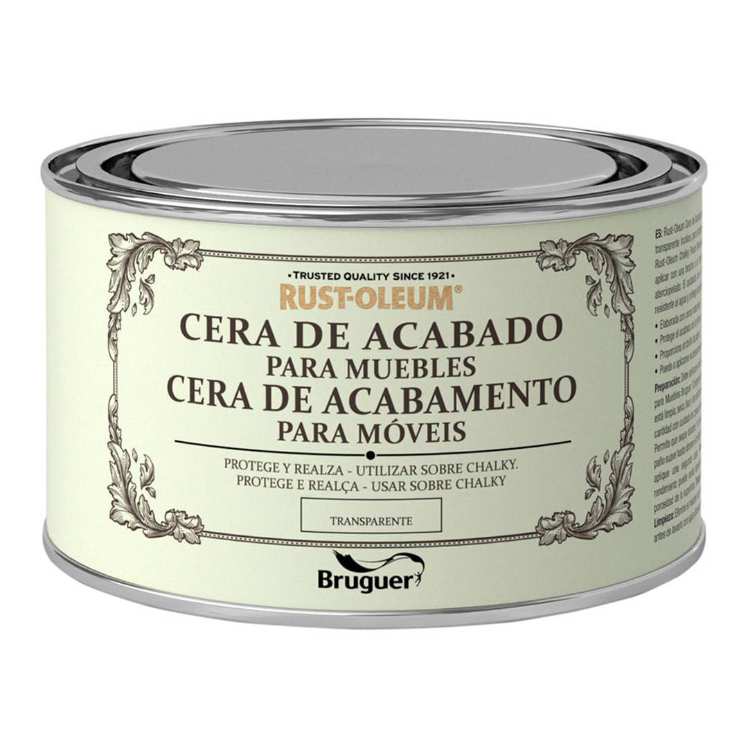 Rust-Oleum Chalky Finish furniture finishing wax with colorless transparent finish 0.4L Bruguer 5397499