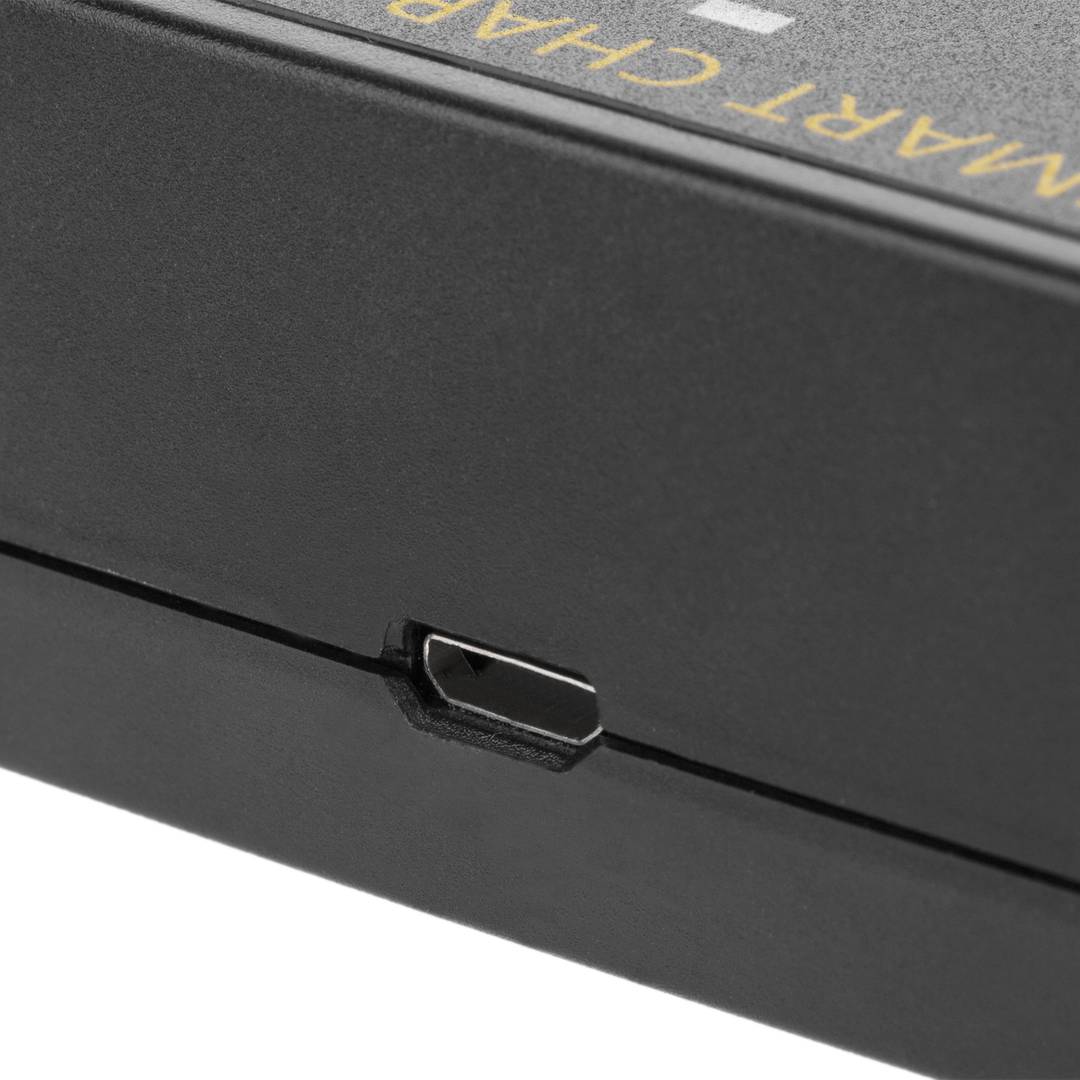 Chargeur universel intelligent USB 5 VDC 2A pour batteries Li-ion Ni-Mh/Cd