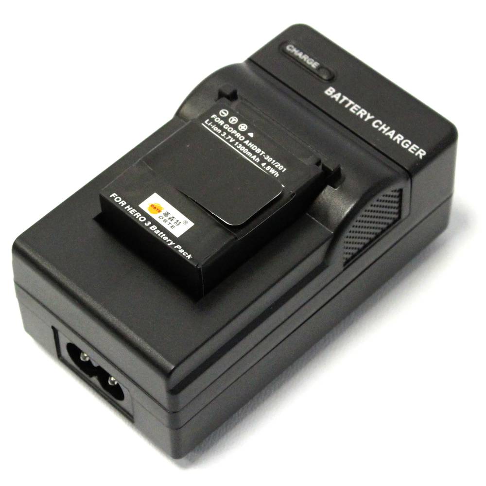 Carregador de bateria GoPro 4.2V 600mA Hero3 HeroHD