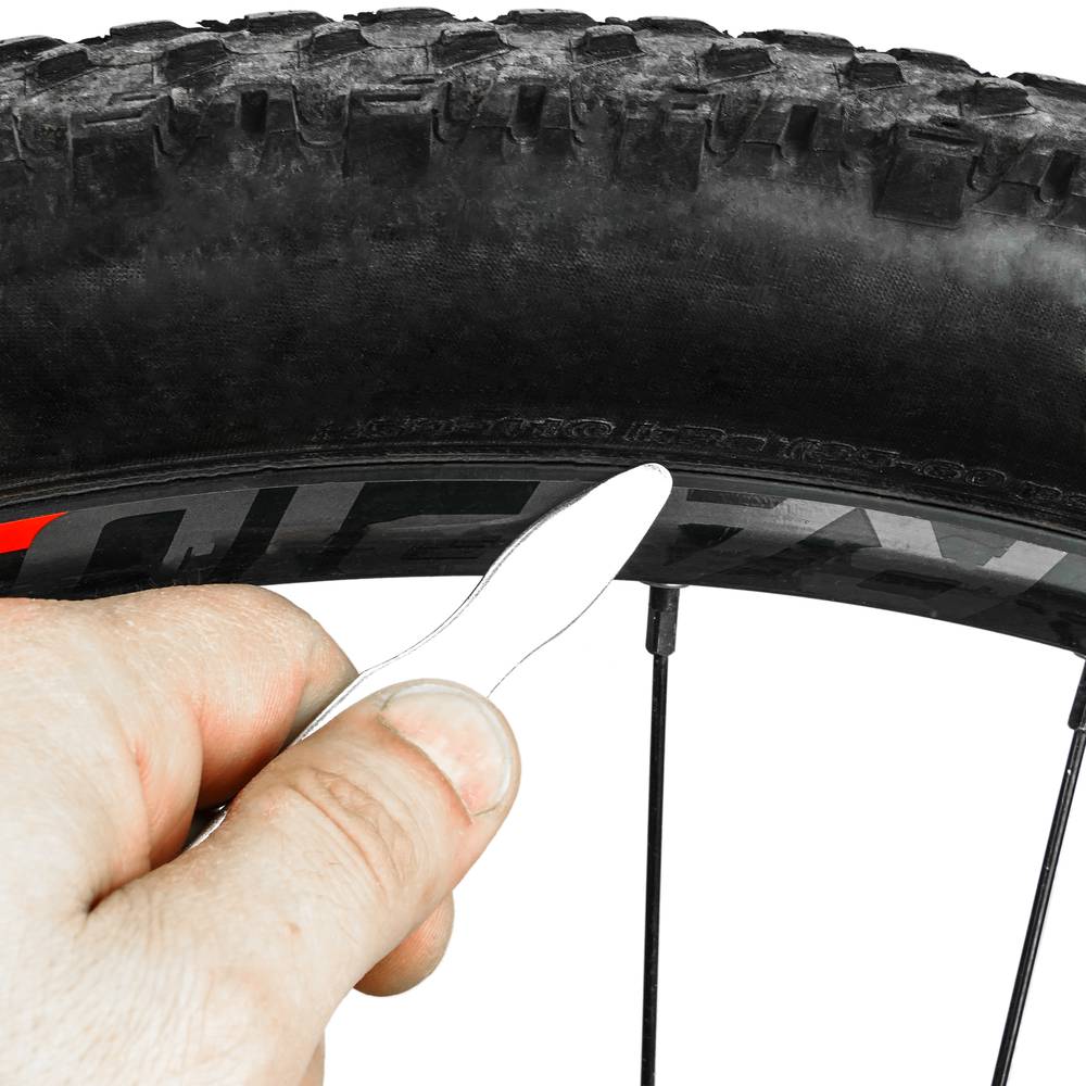 Trousse de outils multifonction pour vélo avec patch et leviers métalliques pour la réparation de crevaisons