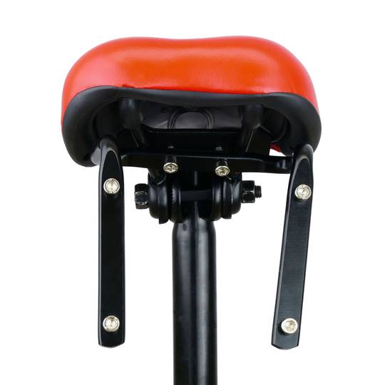 Adaptador de doble cantimplora para sillín de bicicleta negro