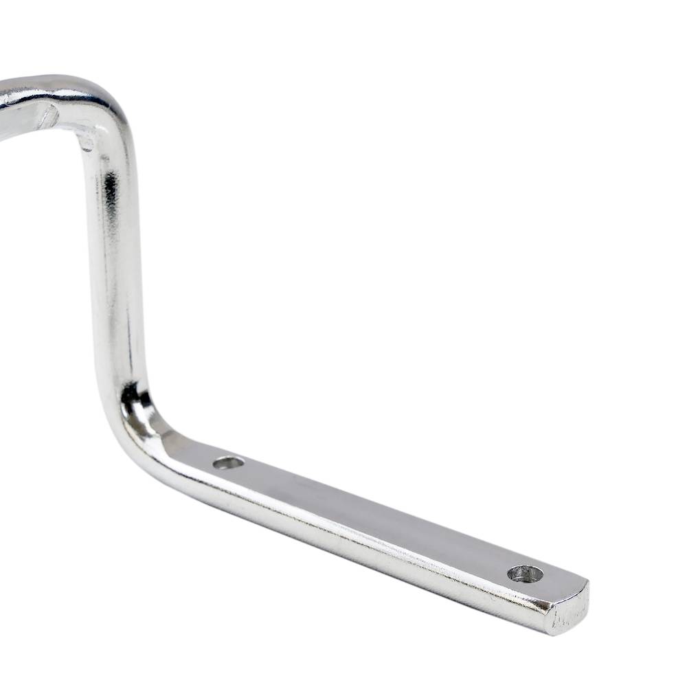 Adaptador de doble cantimplora per selló de bicicleta platejat