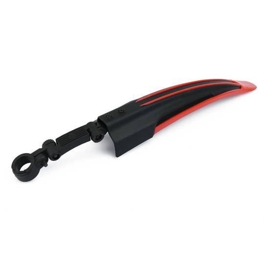 Voor- en achterspatbord voor mountainbike MTB rood