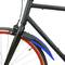 Parafango anteriore e posteriore per la bici mountain bike MTB blu