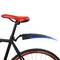 Parafango anteriore e posteriore per la bici mountain bike MTB blu